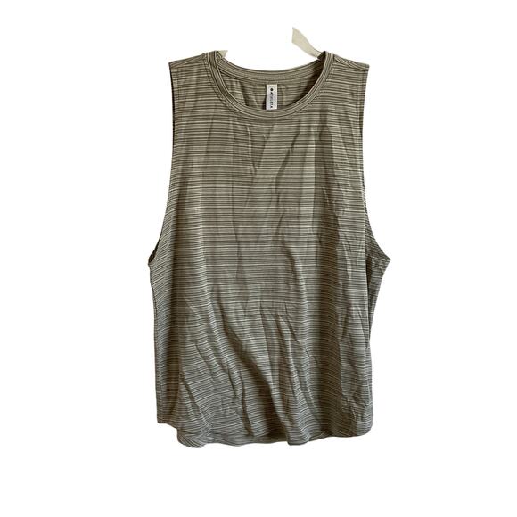 Athleta Women’s Cloudlight Striped Muscle Tank - Size Small - Picture 1 of 5